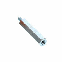 Hex Standoff Threaded M5 Steel 1.969" (50.00mm)