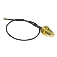 Cable Assembly Coaxial U.FL (UMCC) to RP-SMA 5.906" (150.00mm)