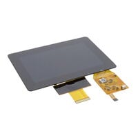 Kapacitní Zobrazovací modul s grafickým LCD displejem Transmisivní Červená, Zelená, Modrá (RGB) TFT - barevný, IPS (přepínání v rovině) 6/8 bitů, I2C, LVDS, UART, USB 5" (127,00mm) 800 x 480 (WVGA)