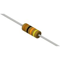 0 Ohms Jumper 0.25W, 1/4W Through Hole Resistor Axial Carbon Film
