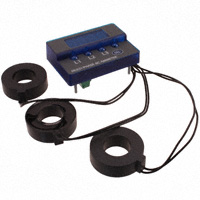 电流计 LED - 蓝色字符 显示 面板安装 - 表面