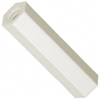 Hex Standoff Threaded #6-32 Nylon 1.000" (25.40mm) 1" Natural