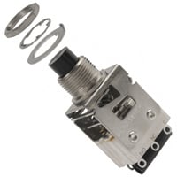 Pushbutton Switch SPDT x 2 Standard Panel Mount, Rear