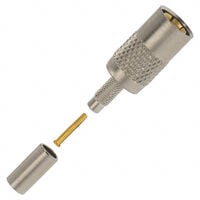 SMB Connector Plug, Female Socket 50 Ohms Free Hanging (In-Line) Crimp or Solder