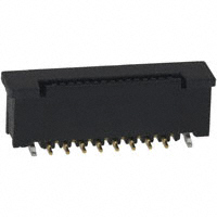 16 Position FFC, FPC Connector Contacts, Vertical - 1 Sided 0.020" (0.50mm) Surface Mount