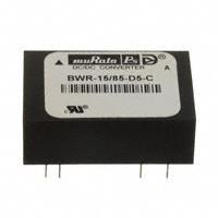 Isolated Module DC DC Converter 2 Output 15V -15V 85mA, 85mA 4.5V - 9V Input