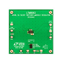 LTM8063 µModule® DC/DC，步降 1 非隔离式输出 输出评估板