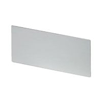 Metal, Aluminum Panel, Front 7.925" L x 2.827" W x 0.079" H (201.30mm x 71.80mm x 2.00mm) Unpainted