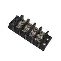 4 Circuit 0.563" (14.30mm) Barrier Block Connector, Screws