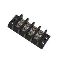 4 Circuit 0.563" (14.30mm) Barrier Block Connector, Screws
