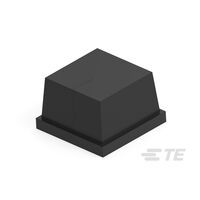 Kvadratisk - 0,906" (23,00mm) Rammetetning, Delt 0,138" – 0,374" (3,50mm – 9,50mm) Svart