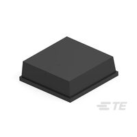 Kvadratisk - 1,811" (46,00mm) Rammetetning, Delt 0,669" – 0,807" (17,00mm – 20,50mm) Svart