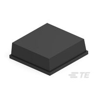 Kvadratisk - 1,811" (46,00mm) Rammetetning, Delt 0,846" – 1,161" (21,50mm – 29,50mm) Svart