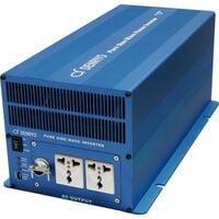 10.5 ~ 15VDC Voltage Input 3000 VA Power Output Continuous Inverter 2 AC Outlets Universal International