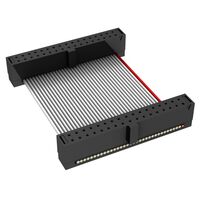 34 Rechteckige Kabelkonfektionen Buchse an Buchse 3,00' (914,40mm)