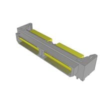 120 Position Connector Header, Outer Shroud Contacts Surface Mount, Right Angle Gold