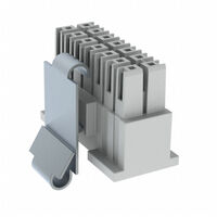 14 矩形連接器 - 外罩 插孔 白色 0.100" (2.54mm)