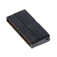 120 Position Connector Header, Outer Shroud Contacts Surface Mount Gold