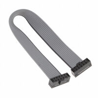 10 Rechteckige Kabelkonfektionen Buchse an Buchse 0,500' (152,40mm, 6,00")