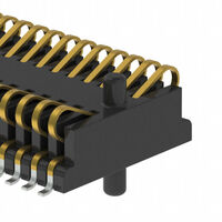 30 位置 连接器 堆叠压缩 表面贴装型 镀金