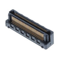 60 位置 连接器 自配接，不分公母，无极性 表面贴装型 镀金