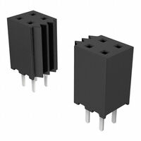 50 位置 插座 连接器 0.079"（2.00mm） 通孔 镀金