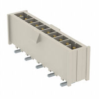 Steckverbinder, Steckleiste Oberflächenmontage 10 positionen 0,100" (2,54mm)