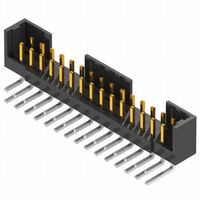 针座连接器 通孔，直角 30 位置 0.079"（2.00mm）