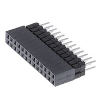26 Position Elevated Socket Connector 0.100" (2.54mm) Through Hole Tin