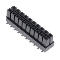 20 Position Header Connector 0.165" (4.20mm) Surface Mount Tin