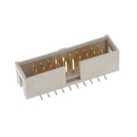 针座连接器 表面贴装型 20 位置 0.100"（2.54mm）