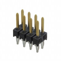 Connector Header Through Hole 8 position 0.100" (2.54mm)