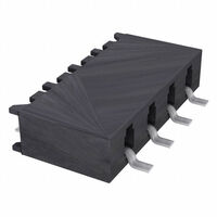 4 位置 插座 连接器 0.079"（2.00mm） 表面贴装，直角 镀金