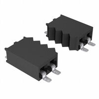 22 位置 插座 连接器 0.100"（2.54mm） 表面贴装，直角 镀金