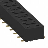 30 Position Receptacle Connector 0.100" (2.54mm) Surface Mount Gold