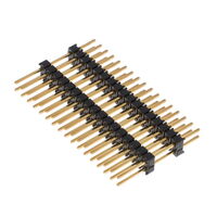 34 Position Header Spacer Connector 0.100" (2.54mm) Gold Through Hole