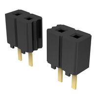 28 位置 插座 连接器 0.100"（2.54mm） 通孔 镀金