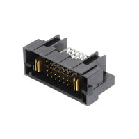 連接器排針座 通孔、直角 26 (24 + 2 電源) 位置