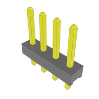 Connector Header Through Hole 4 position 0.079" (2.00mm)