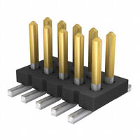 Steckverbinder, Steckleiste Durchkontaktierung 26 positionen 0,050" (1,27mm)