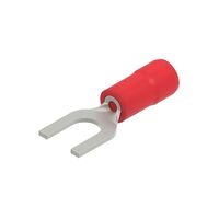 Red 8 Stud Spade Terminal Connector Crimp 18-22 AWG
