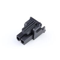 2 矩形连接器 - 外壳 插座 黑色 0.165"（4.20mm）