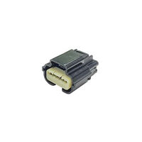 6 矩形连接器 - 外壳 插座 黑色 0.100"（2.54mm）