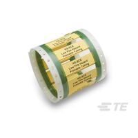 White Heat Shrinkable Label 0.09" x 1.97" (2.4mm x 50.0mm)