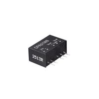 Isolated Module DC DC Converter 2 Output 12V -12V 42mA, 42mA 9V - 75V Input