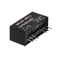 Isolated Module DC DC Converter 2 Output 12V -12V 125mA, 125mA 9V - 75V Input