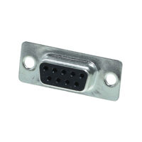 9 Position D-Sub Receptacle, Female Sockets Connector