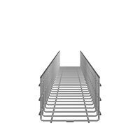 Drahtleiter Silber Fest (Raceway), Basis Montage mit Halterung 10,00' (3,05m)