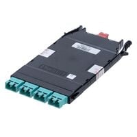 Koppler Faseroptik - Steckverbinder MPO-Buchse bis MPO-Buchse Panelmontage, einrastend