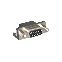 9 Position D-Sub Receptacle, Female Sockets Connector
